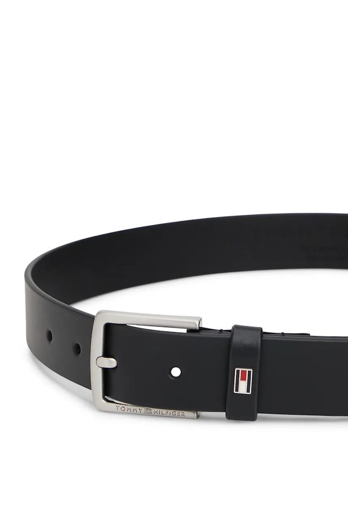 Dječji kožni remen Tommy Hilfiger KA0KA00002.PPY2 crna SS26
