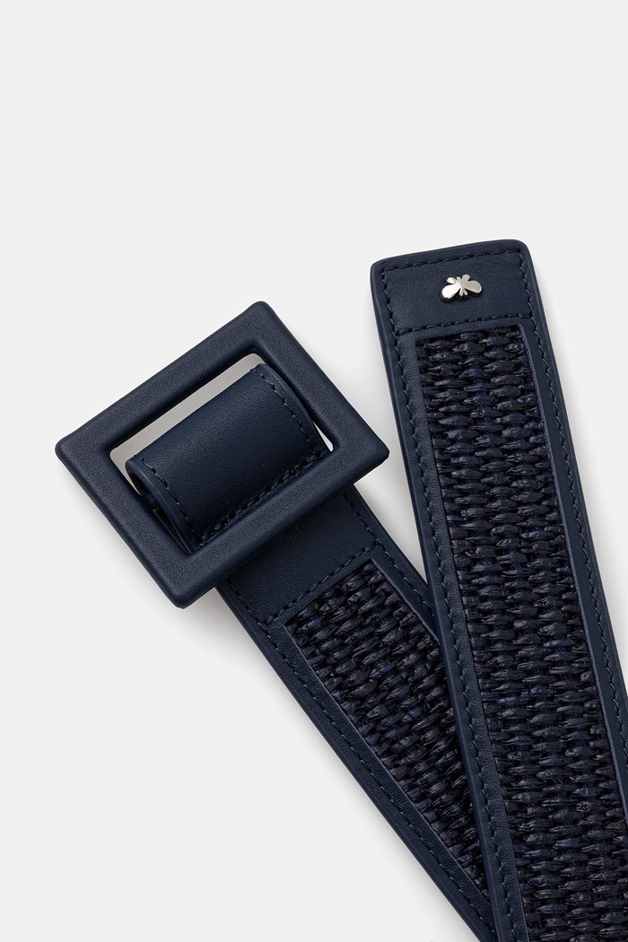 Accesorii Weekend Max Mara curea pentru femei, cu imitație de piele ABOCCA 2615501015600 bleumarin