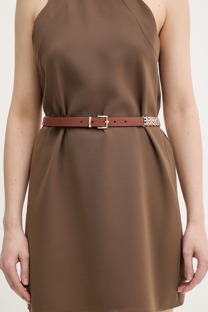 Weekend Max Mara remen za žene kožni APACCHE zlatna 2615501045600