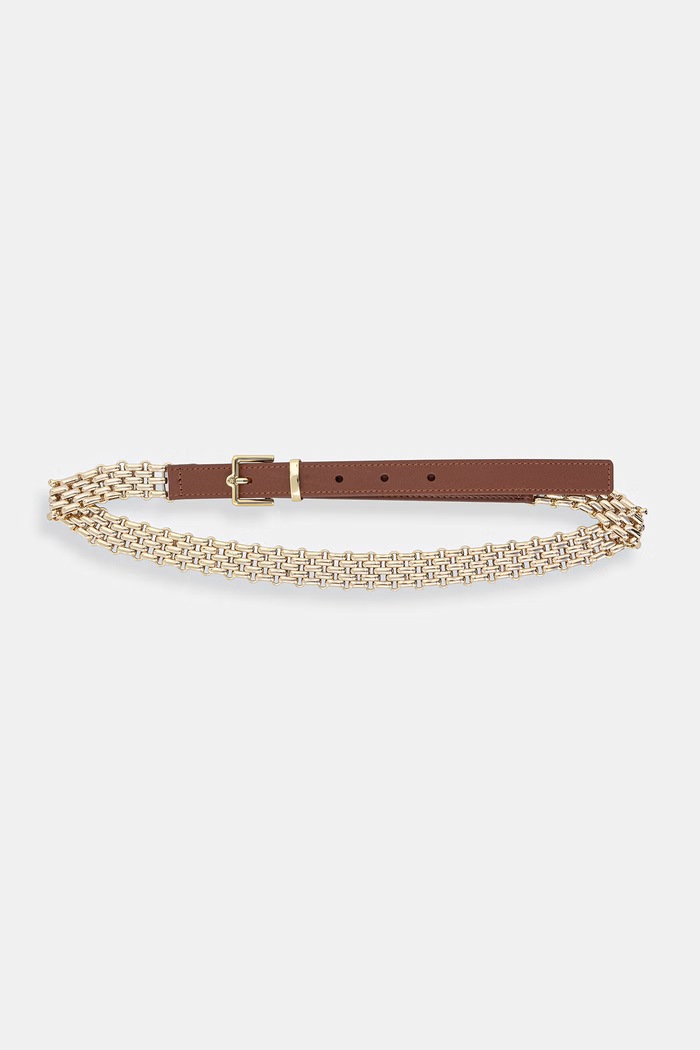 Weekend Max Mara remen za žene kožni APACCHE 2615501045600 zlatna SS26