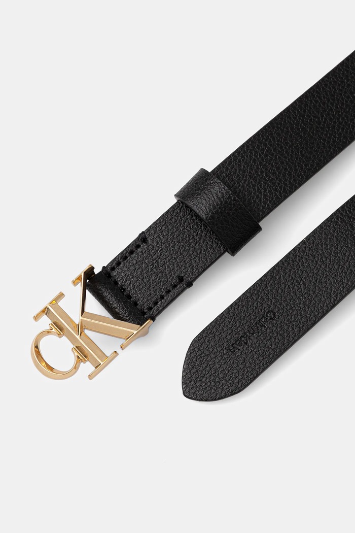 Calvin Klein ζώνη γυναικεία LV04F7060G μαύρο SS26