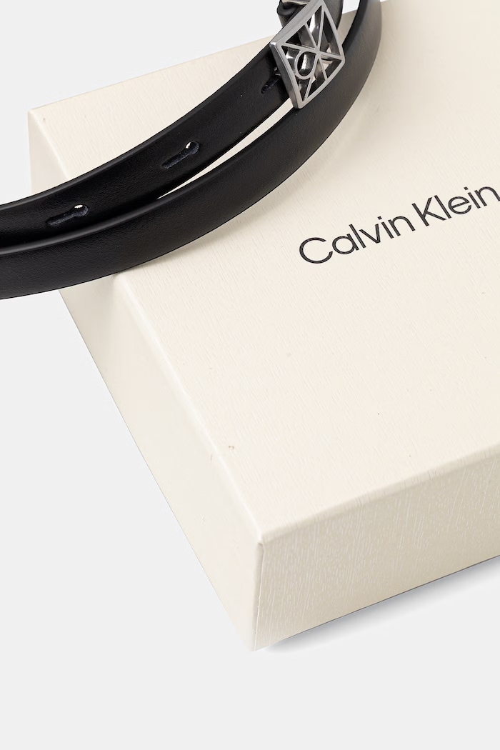 Αξεσουάρ Calvin Klein ζώνη γυναικεία δερμάτινη LV04F7061G μαύρο