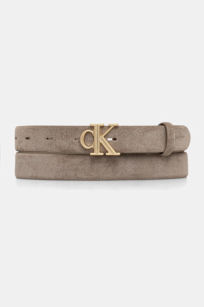 Σουέτ ζώνη Calvin Klein Συσκευασία Δώρου μπεζ LV04F7079G