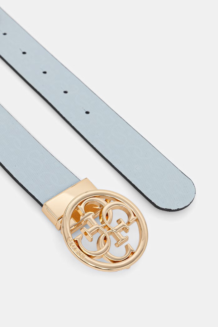 Guess obojstranný opasok dámsky z imitácie kože STACEY BW9319.P6135 čierna SS26