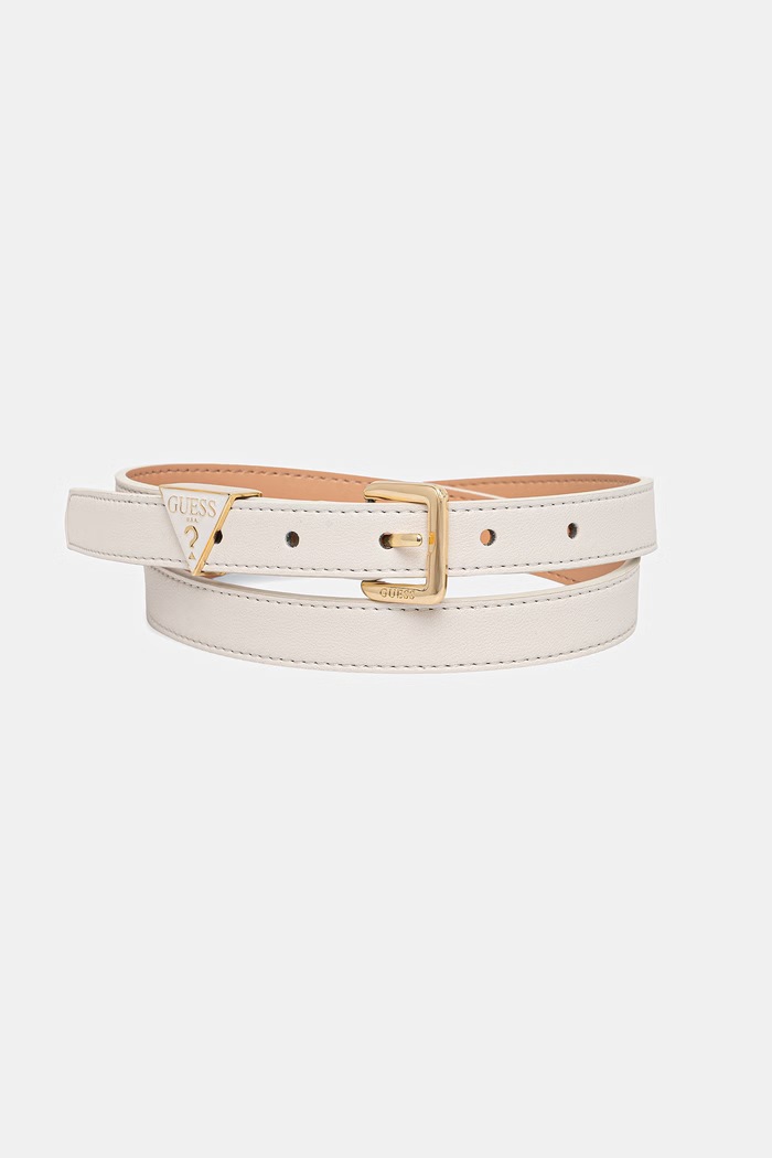 Guess curea pentru femei cu imitație de piele GIULLY sintetic bej BW9323.P6120