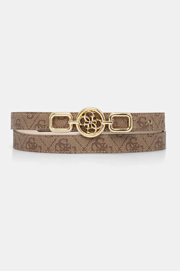 Αναστρέψιμη ζώνη Guess μπεζ BW9336.P6120