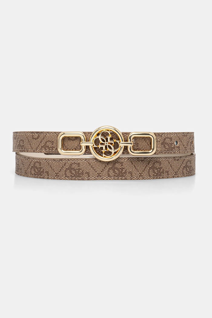 Αναστρέψιμη ζώνη Guess μπεζ BW9336.P6120