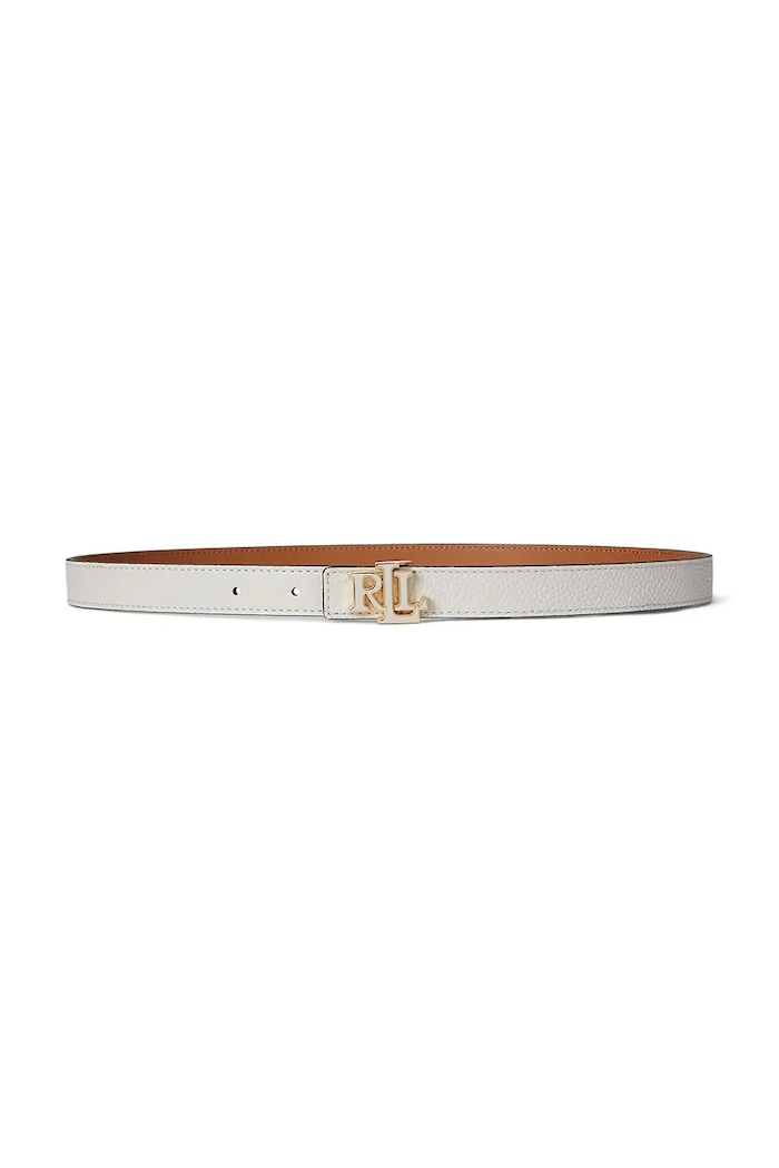Lauren Ralph Lauren Curea reversibilă pentru femei din piele bej 412P04418