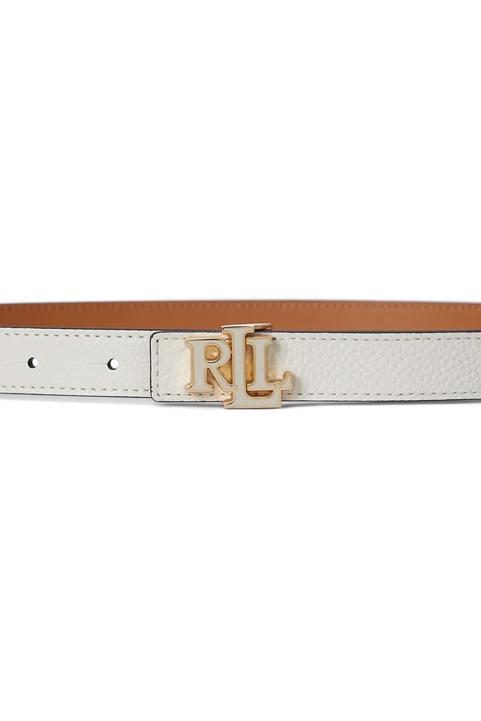 Accesorii Lauren Ralph Lauren Curea reversibilă pentru femei din piele 412P04418 bej