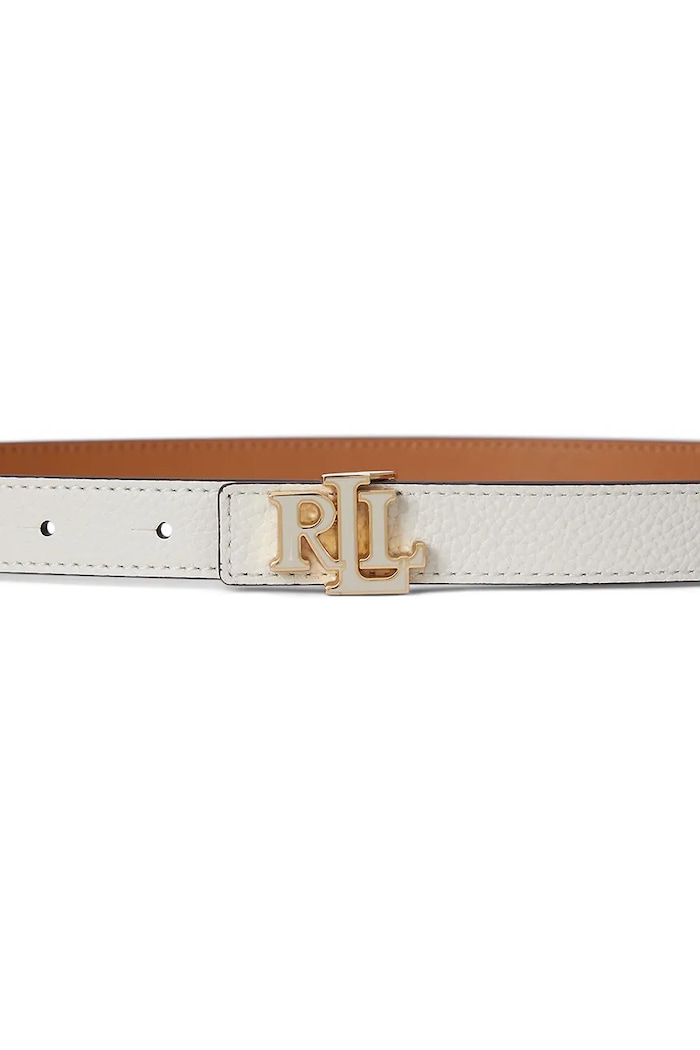 Accesorii Lauren Ralph Lauren Curea reversibilă pentru femei din piele 412P04418 bej