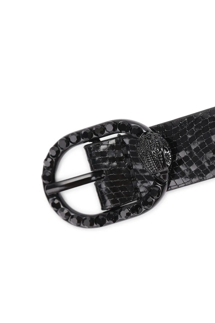 Аксесоари Кожен колан Kurt Geiger London Mayfair 5257600019 черен