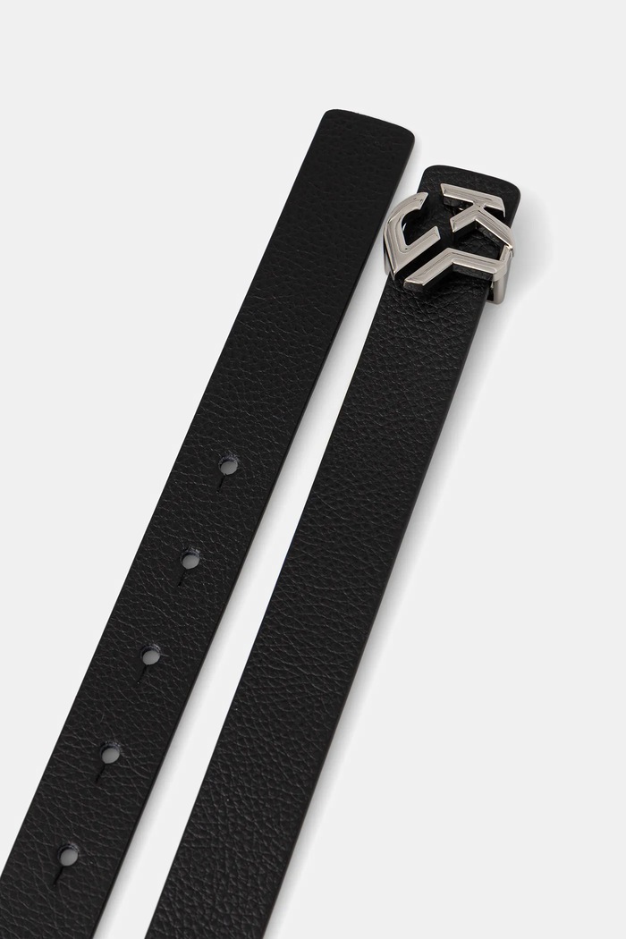 Karl Lagerfeld Jeans kifordítható bőröv B1W33064 fekete SS26