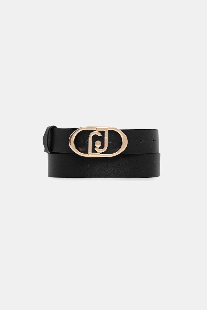 Шкіряний ремінь Liu Jo Gift Box чорний AA6231.P0414