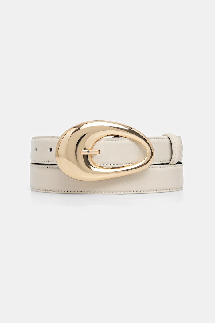 Marella curea de piele MLACANDITI Gift Box bej 2613501026200