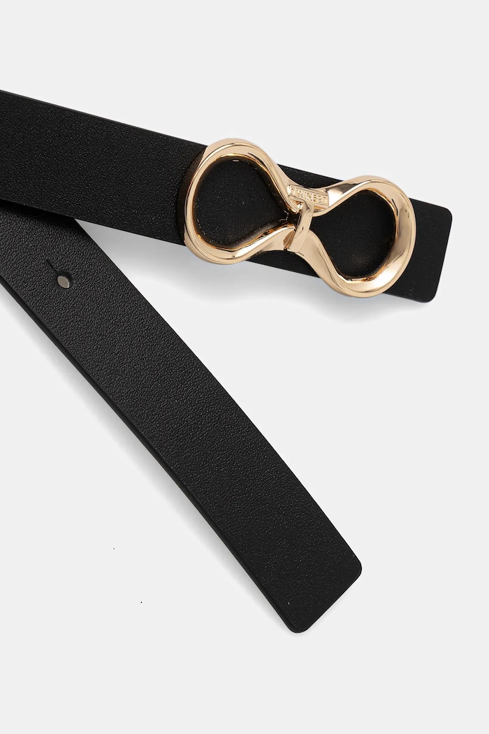 Obojstranný opasok Twinset 261TA4440 čierna SS26