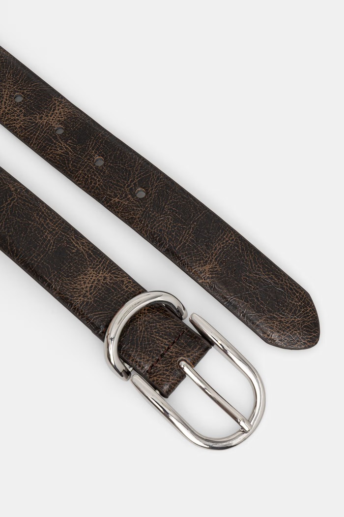 Sisley curea pentru femei 675BWL03G maro SS26