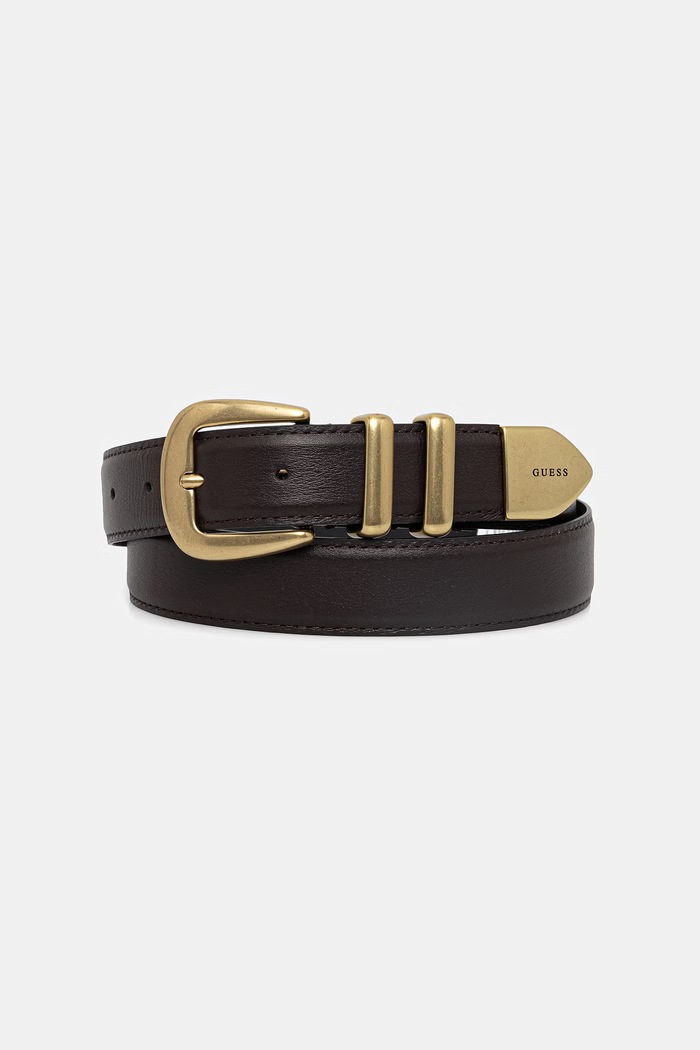 Guess opasok dámsky kožený hnedá BW9282.P5430