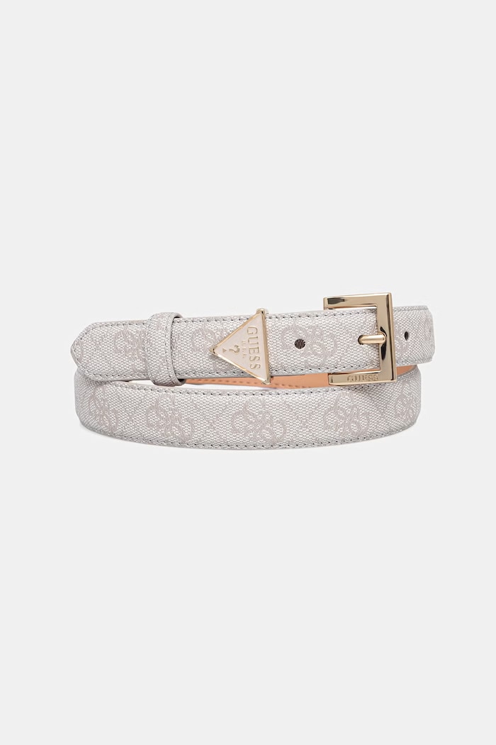 Guess curea pentru femei cu imitație de piele NOELLE bej BW9291.P5425