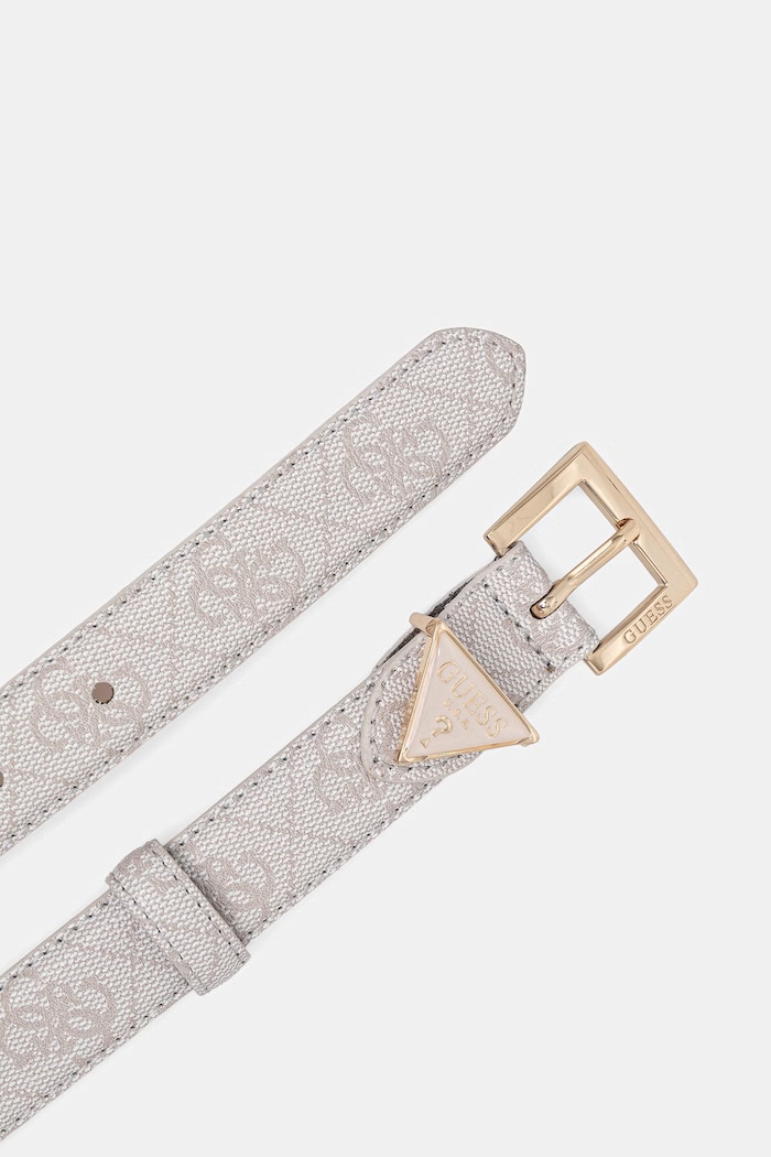 Guess curea pentru femei cu imitație de piele NOELLE BW9291.P5425 bej SS26