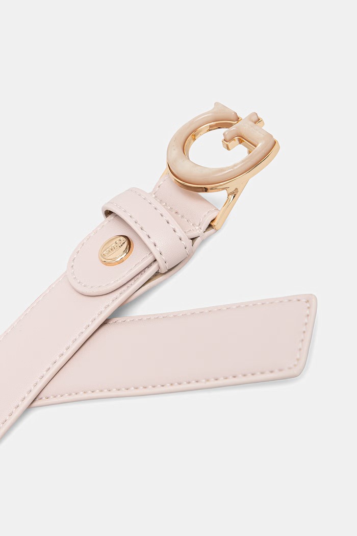 Guess pásek dámský z imitace kůže BW9345.P6230 růžová SS26