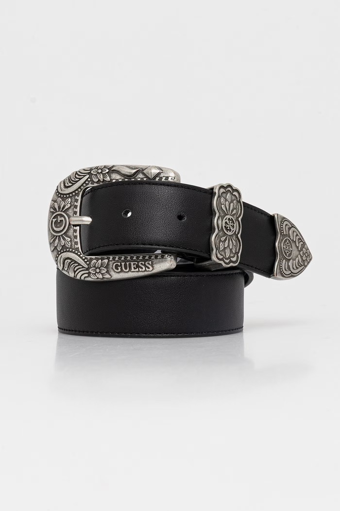 Guess opasok dámsky z imitácie kože imitácia kože čierna BW9346.P6235