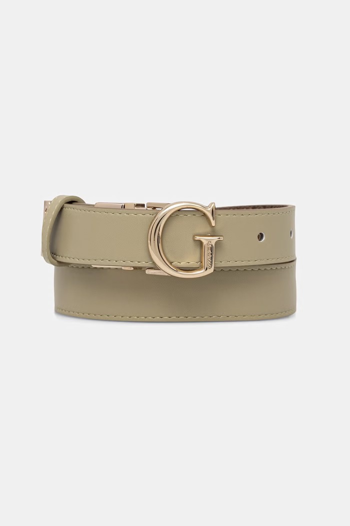 Guess obojstranný opasok dámsky LEONA BW9349.P6225 béžová SS26