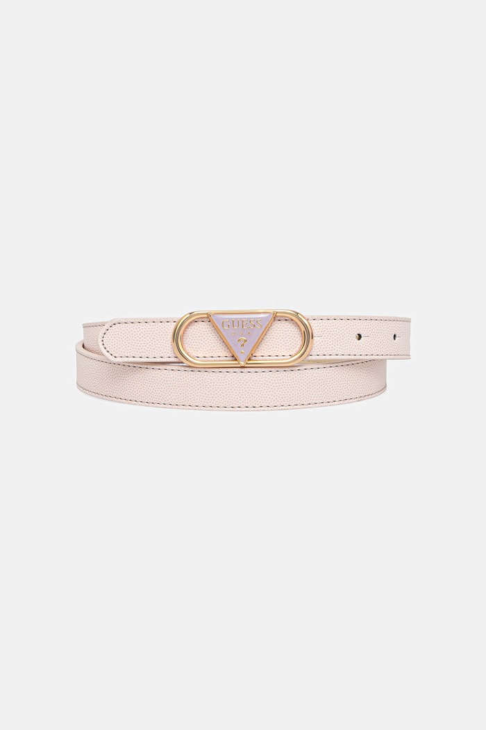 Guess pasek damski z imitacji skóry różowy BW9361.P6220