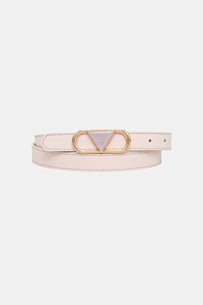 Guess pasek damski z imitacji skóry różowy BW9361.P6220