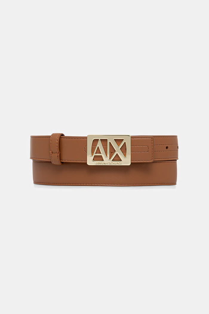 Armani Exchange dvostrani remen za žene XW002614.AF22518 smeđa SS26