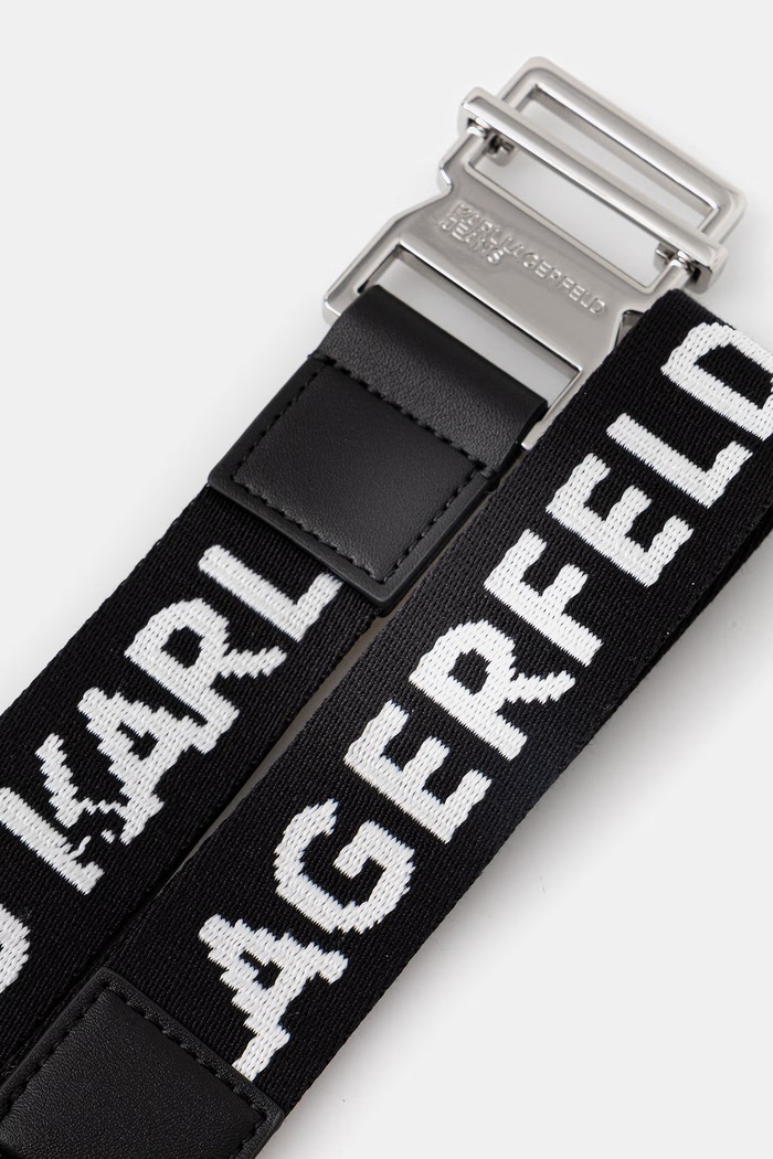 Pas Karl Lagerfeld Jeans B1W33061 črna SS26