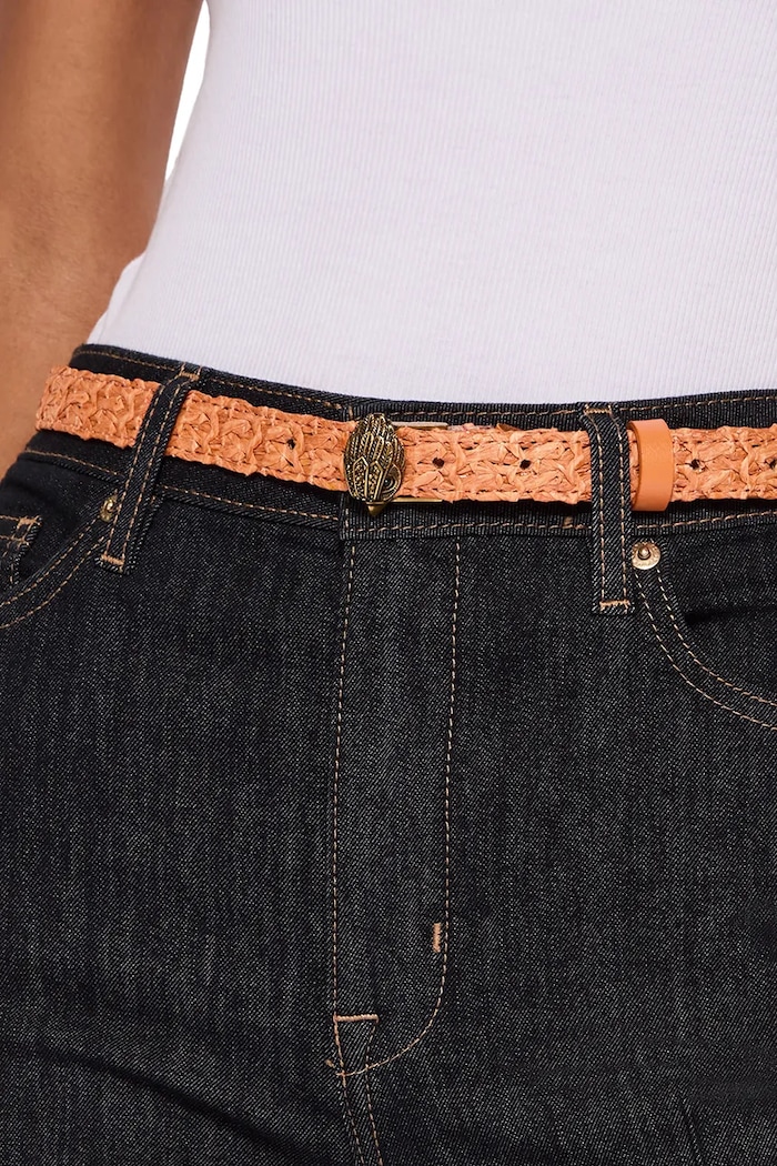 Kurt Geiger London curea pentru femei Eagle Belt 5255891449 portocaliu