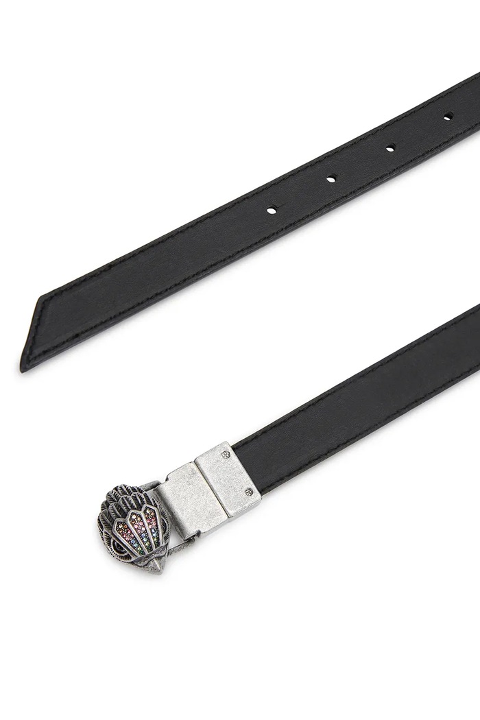 Kurt Geiger London curea reversibilă pentru femei, din piele Eagle Belt multicolor 5411769109