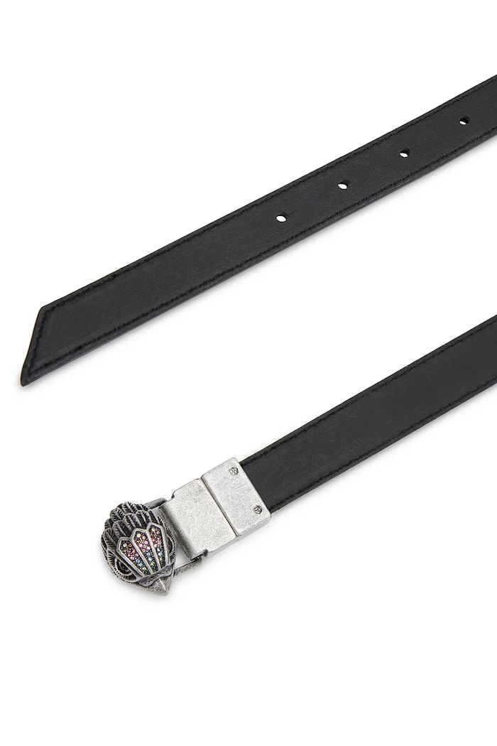 Kurt Geiger London curea reversibilă pentru femei, din piele Eagle Belt multicolor 5411769109