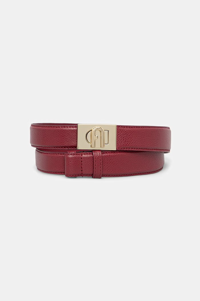Furla pásek dámský kožený burgundské WC00065.ARE000.CGQ00