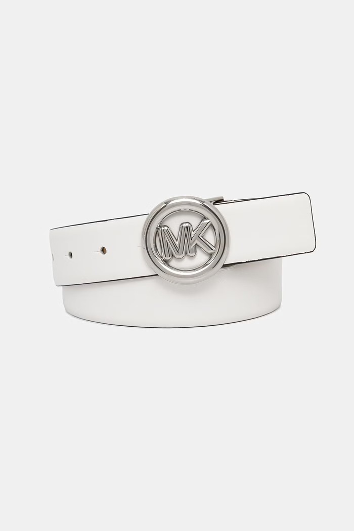 MICHAEL Michael Kors pásek dámský kožený bílá 29MKWB551057