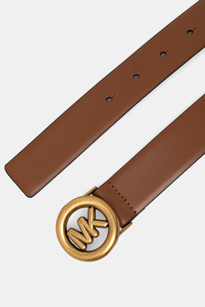 MICHAEL Michael Kors opasok dámsky kožený 29MKWB551057 hnedá SS26