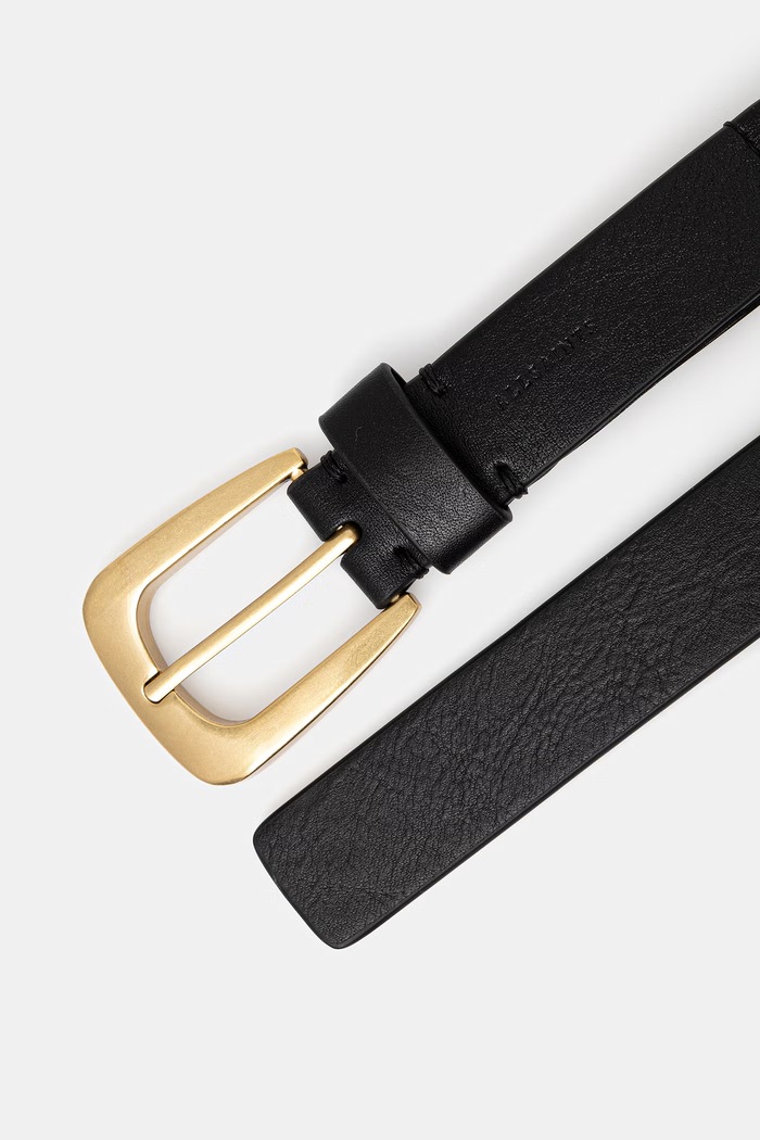 AllSaints remen za žene kožni 29W184XE crna SS26