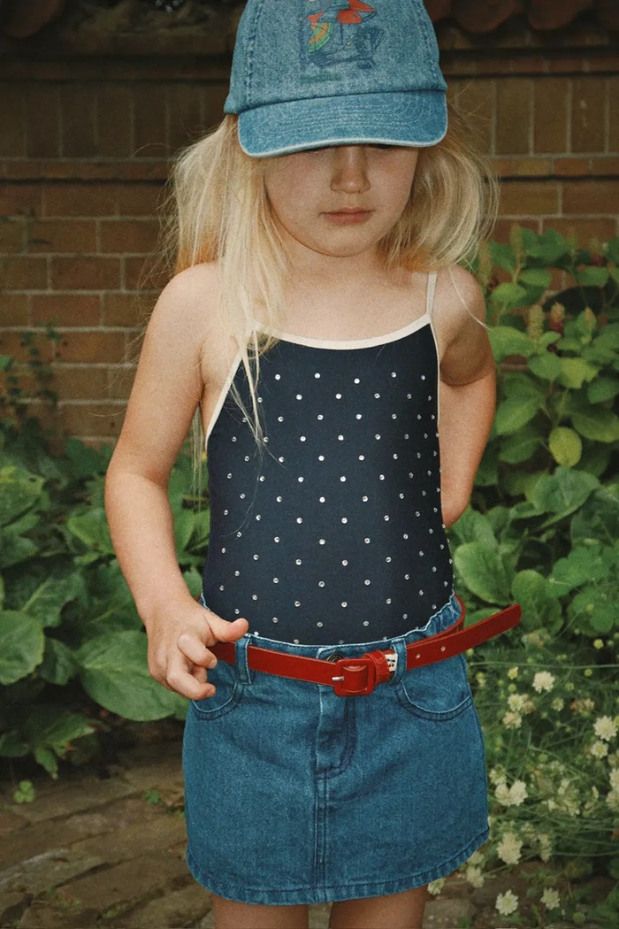 Konges Sløjd opasok detský BINA BELT červená KS105293.PPY2