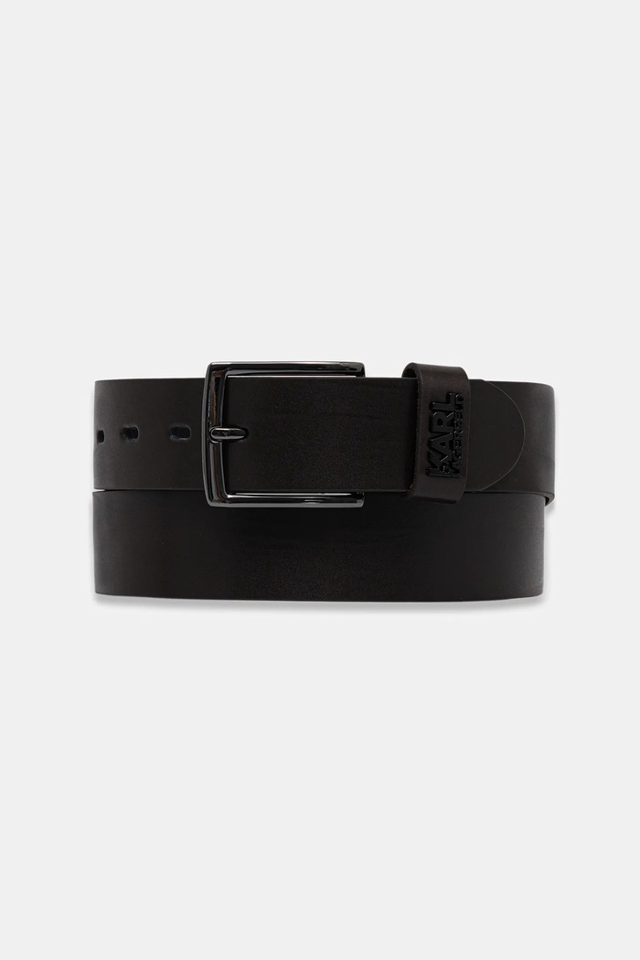 Karl Lagerfeld curea de piele maro 561431.815300