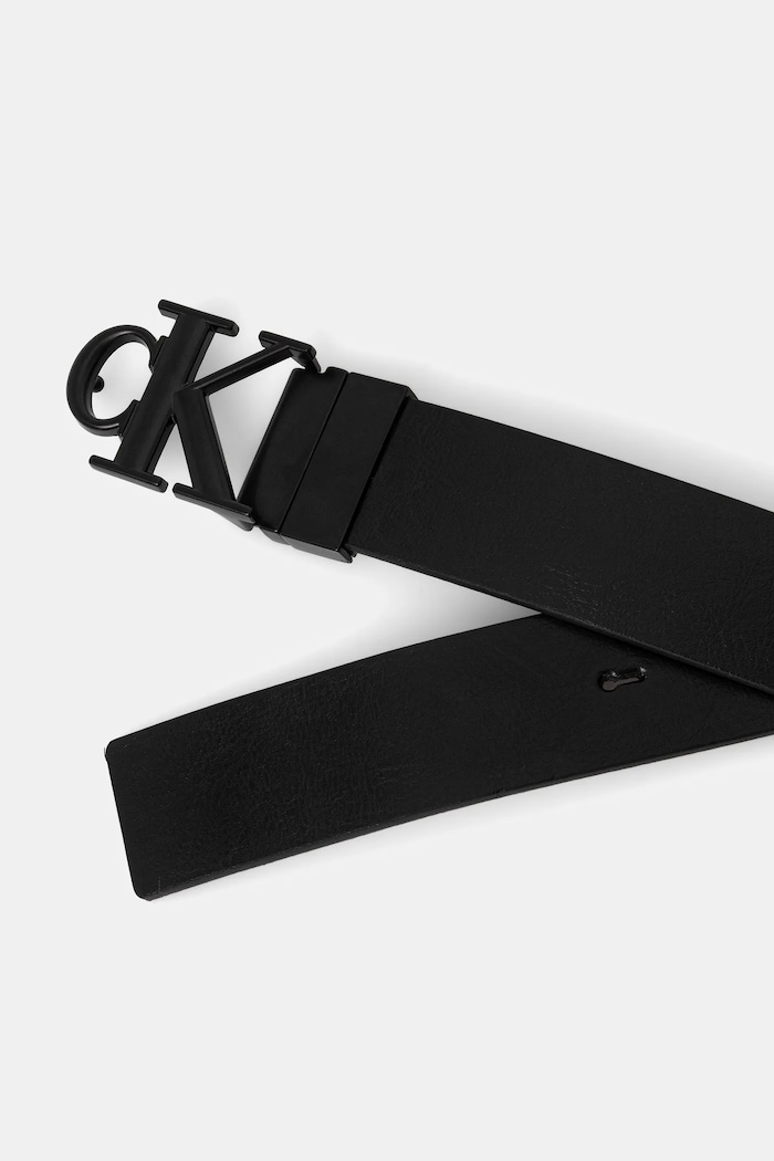 Calvin Klein férfi kétoldalas bőr öv LV04D7049G fekete SS26