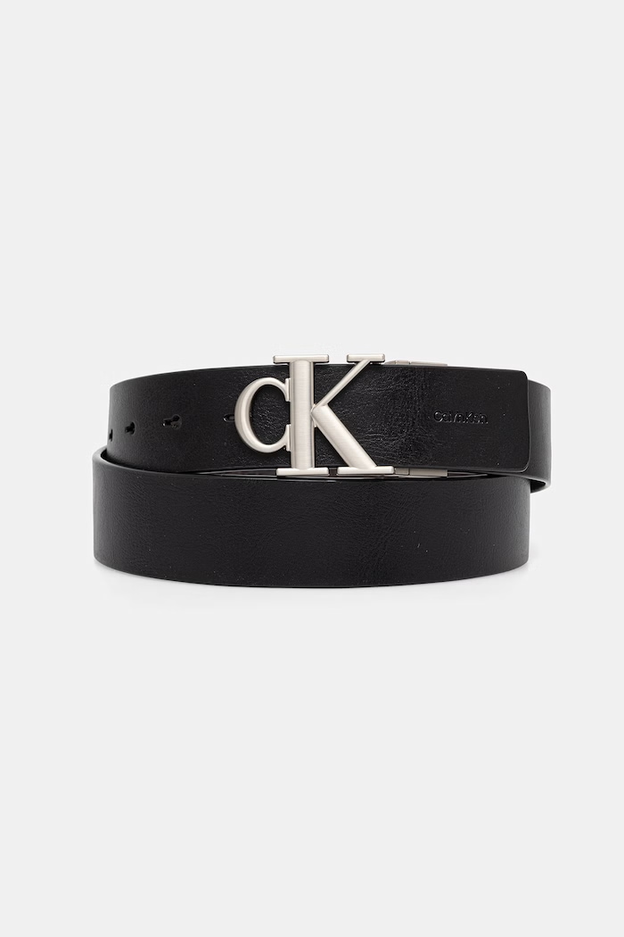 Calvin Klein Ζώνη διπλής όψης ανδρική δερμάτινη μαύρο LV04D7049G