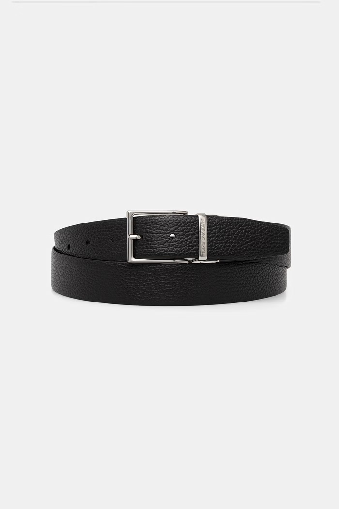 Emporio Armani curea cu două fețe EM005540.AF24909 negru SS26
