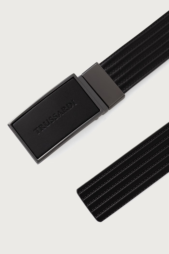 Trussardi Cintura bilaterale B347B100028N nero SS26