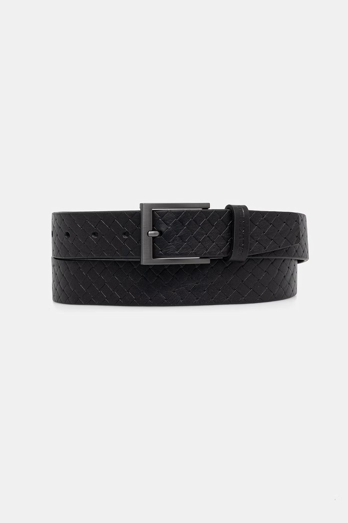 Karl Lagerfeld curea de piele negru 562426.815300
