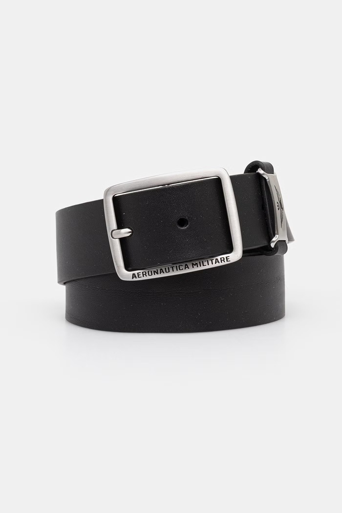 Aeronautica Militare curea pentru femei, din piele negru CP0268UPL00316