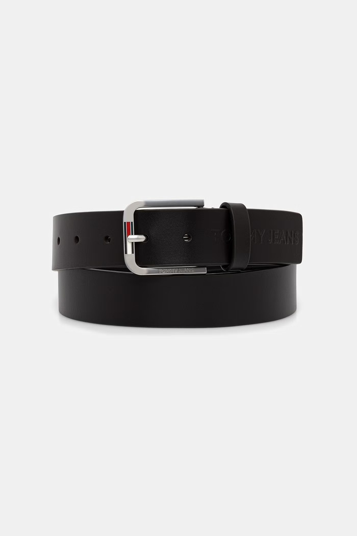 Tommy Jeans curea pentru bărbați, din piele maro AM0AM14234