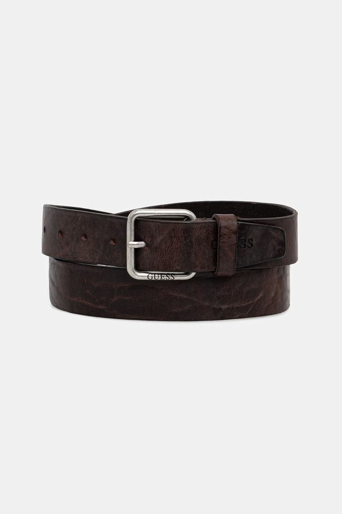 Usnjen pas Guess rjava BM7879.P6235