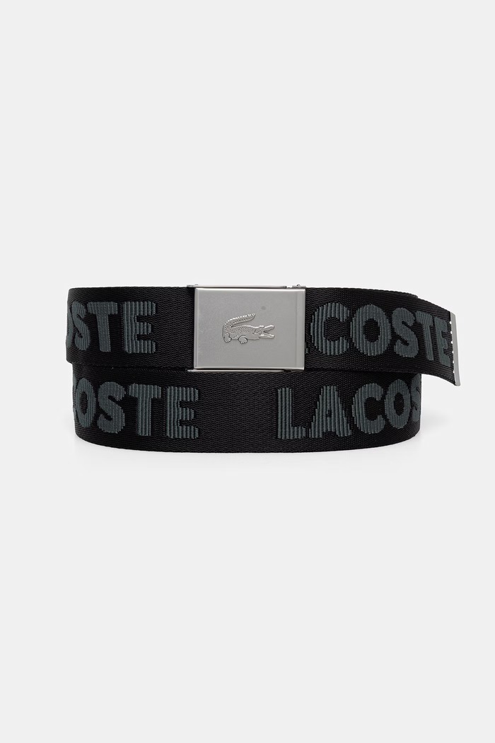 Lacoste curea pentru bărbați negru RC4104
