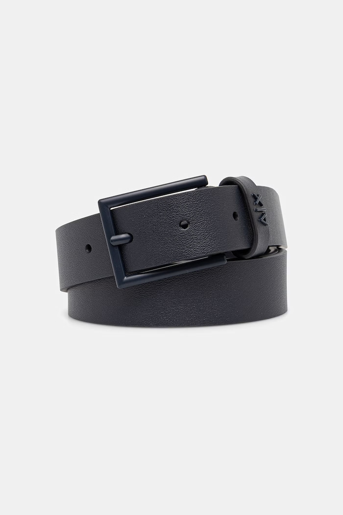 Armani Exchange curea pentru bărbați, din piele negru XM002680.AF22855