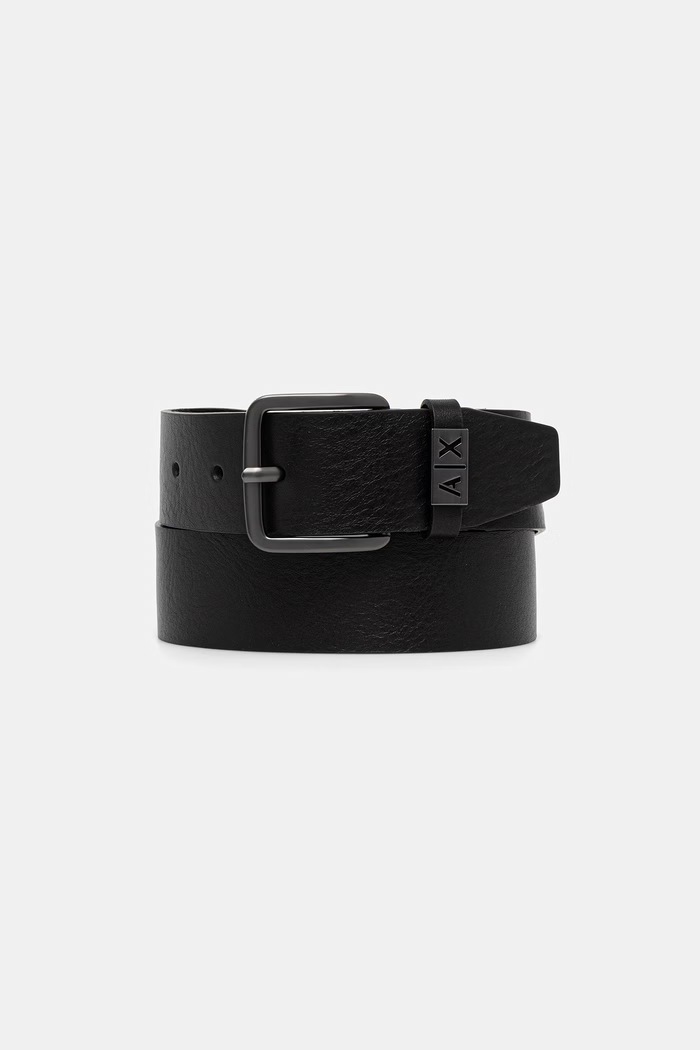 Armani Exchange Pas moški usnjeni črna XM002697.AF22941